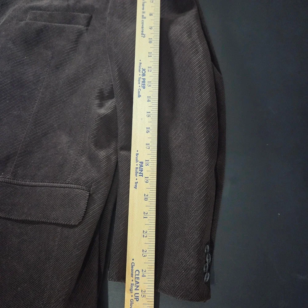 Banana Republic Blazer Mens 42R Brown Excellent Corduroy 3-Button Sport Coat